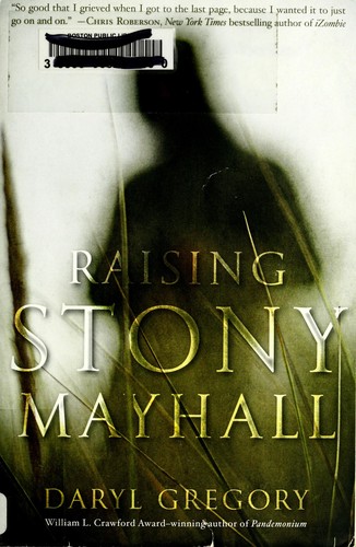 Published cover of Raising Stony Mayhall