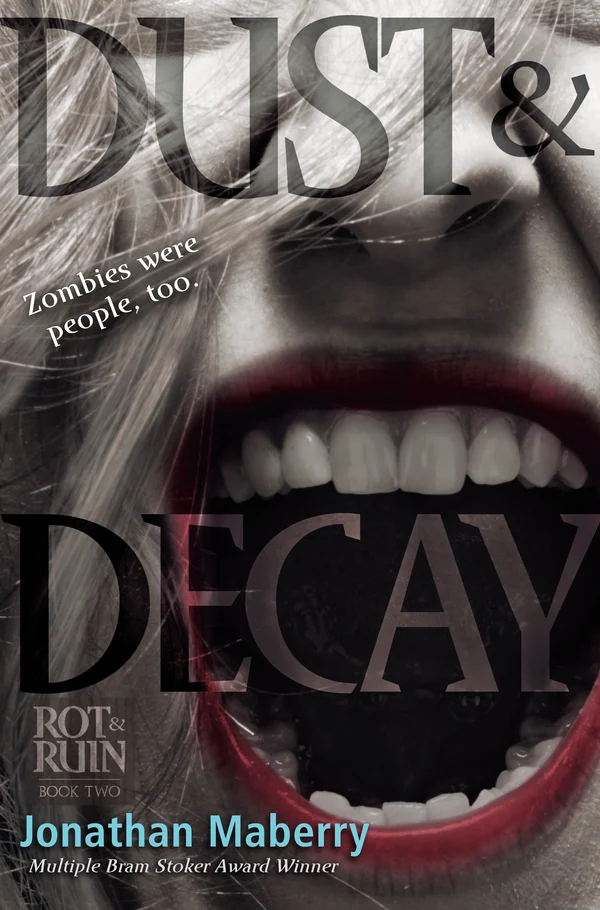 Published cover of Dust & Decay
