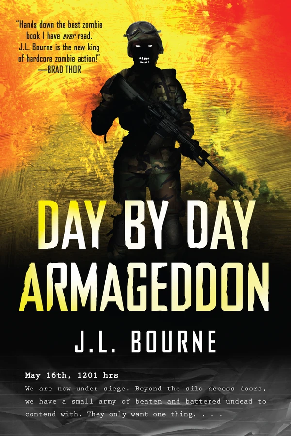Published cover of Day by Day Armageddon