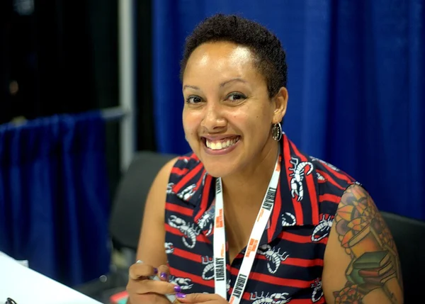 Portrait of Justina Ireland
