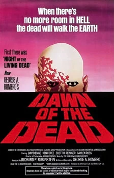 Published promotional poster for Dawn of the Dead