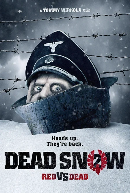 Published promotional poster for Dead Snow 2: Red vs. Dead