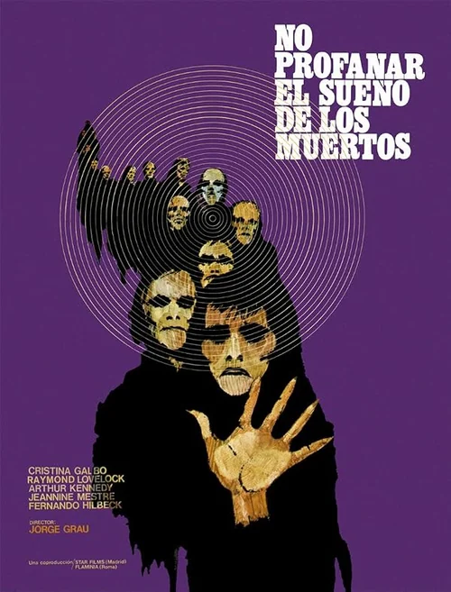 Published promotional poster for The Living Dead at Manchester Morgue