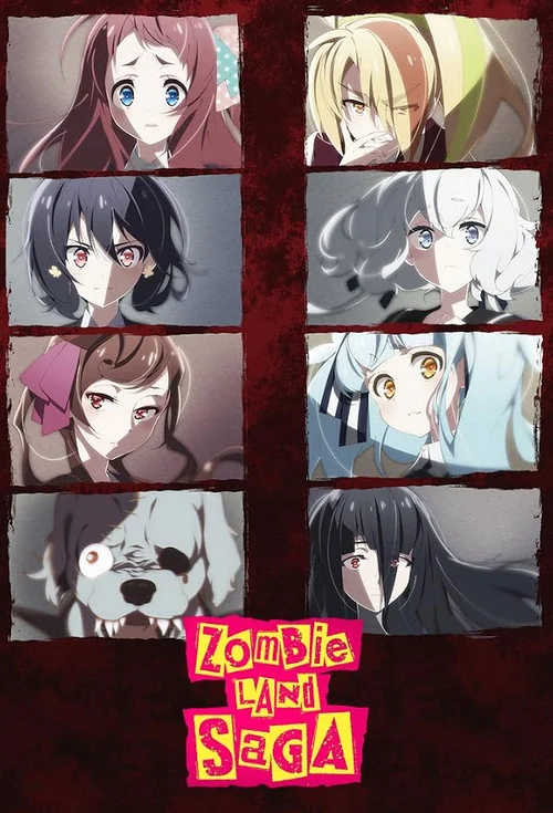 Published promotional poster for Zombie Land Saga