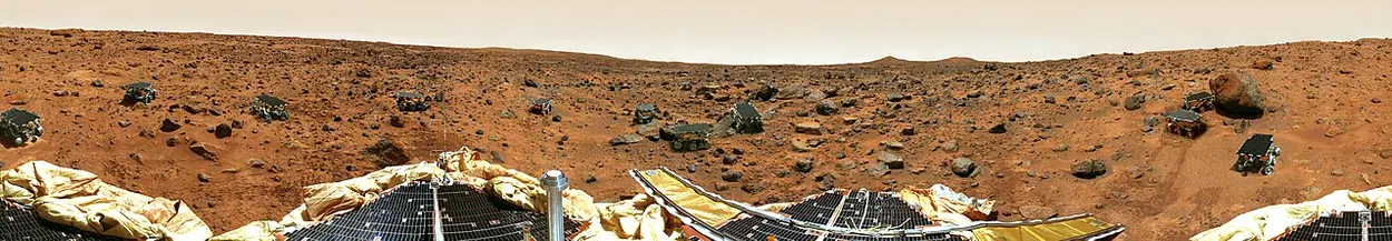 Speculative illustration of Mars