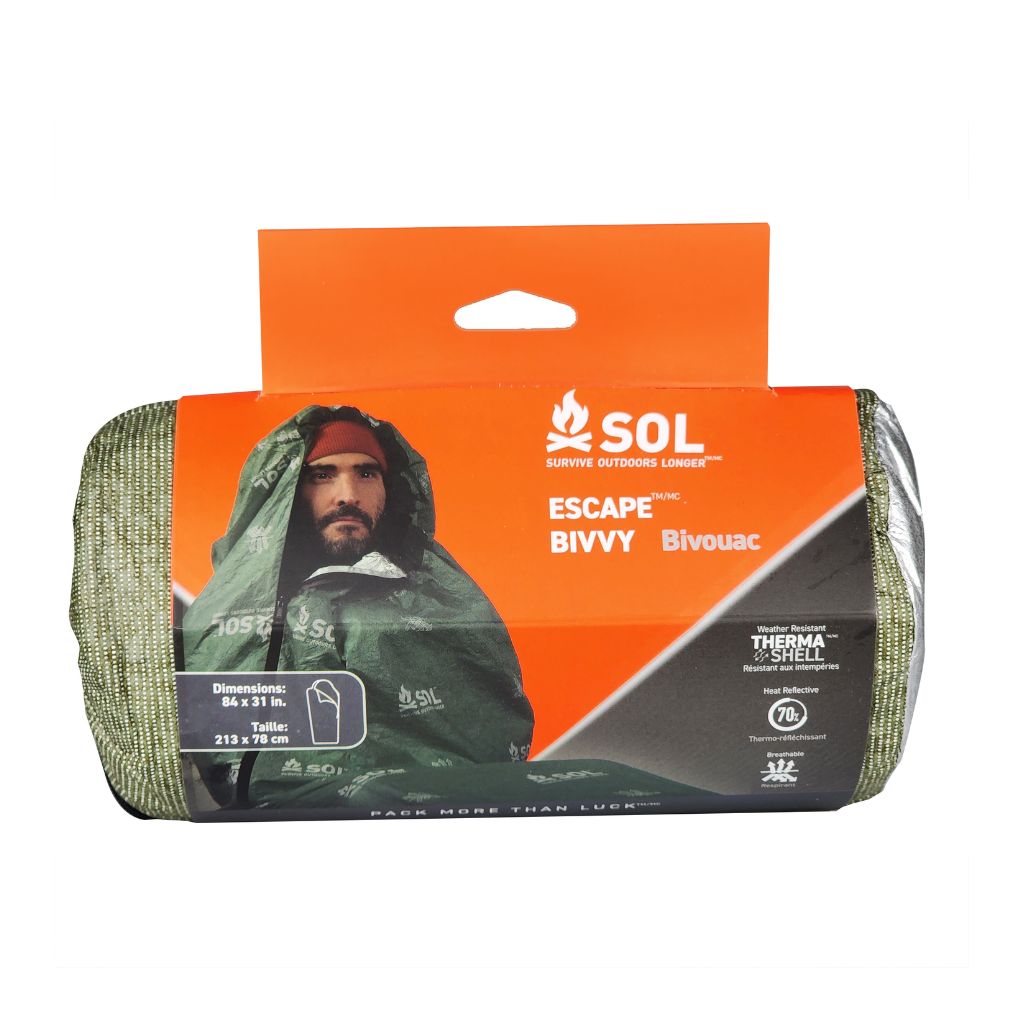 SOL Escape Bivvy with Hood — Green